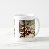 Mug Les chasseurs dans la neige - 1565 (Devant droit)