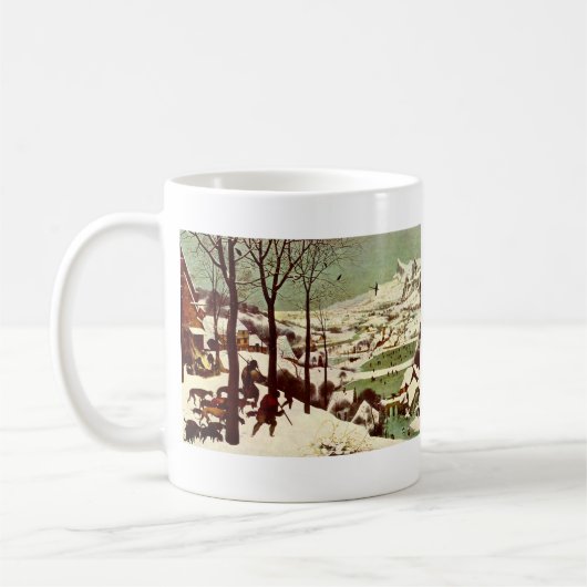 Mug Les chasseurs dans la neige - 1565 (Gauche)