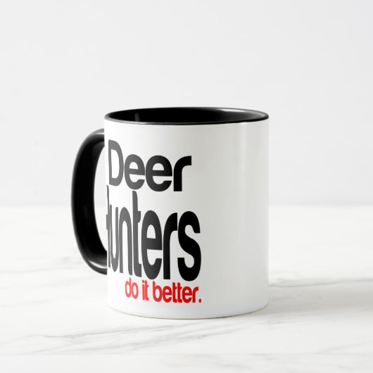 Mug Les Chasseurs De Cerfs Le Font Mieux (Devant gauche)