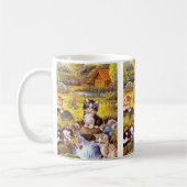 Mug Les chatons dans l'art du jardin (Gauche)