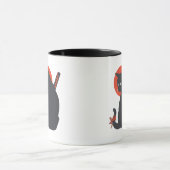 Mug Les chats en guerrier Samurai - Choisir la couleur (Centre)