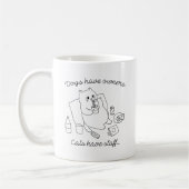 Mug Les chats ont du personnel (Gauche)