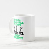 Mug Les chats parlent aux flics (Devant gauche)