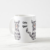 Mug Les chats règnent (Devant gauche)
