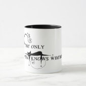 Mug Les chats savent à où il est ! (Centre)