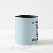 MUG LES CHATS SONT COMME DES CHAUSSURES DE POMME DE TE (Centre)