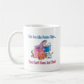 Mug Les chats sont comme des pommes chips (Gauche)