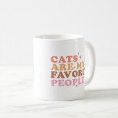 Mug Les Chats Sont Mes Gens Préférés (Devant droit)