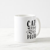 Mug Les Chats Sont Mes Gens Préférés (Devant droit)