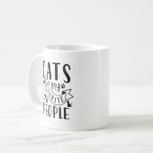 Mug Les Chats Sont Mes Gens Préférés (Devant gauche)