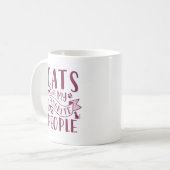 Mug Les Chats Sont Mes Gens Préférés (Devant gauche)