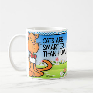 Mug Les chats sont plus intelligents