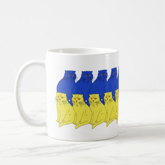 Mug Les chats ukrainiens (Gauche)