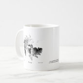 Mug Les chauves-souris de Fibonacci (Devant gauche)