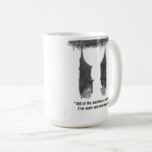 Mug Les chauves-souris sur l'économie (Devant droit)