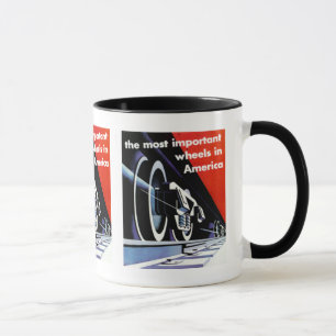Mug Les Chemins de fer-Plus importants roule dedans