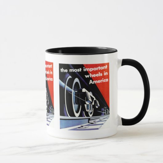 Mug Les Chemins de fer-Plus importants roule dedans (Droite)