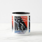 Mug Les Chemins de fer-Plus importants roule dedans (Centre)