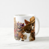 Mug Les chevaux Corky (Devant droit)
