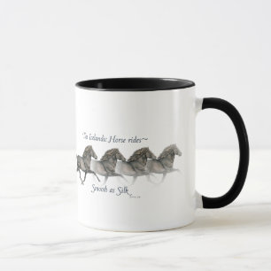 Mug Les chevaux islandais ont une allure aussi douce q