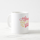 Mug Les chevaux me gardent stable (Devant gauche)