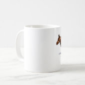 Mug Les chevaux nous prêtent les ailes que nous (Devant gauche)