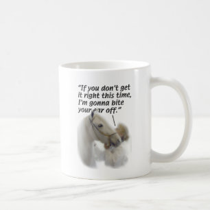 Mug Les chevaux - Paso Fino - mordent votre oreille