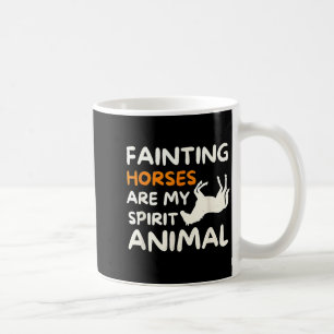 Mug Les chevaux qui s'évanouissent sont mon animal de