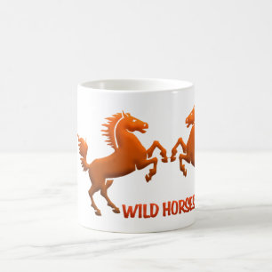 Mug Les chevaux sauvages attaquent - choisissez le