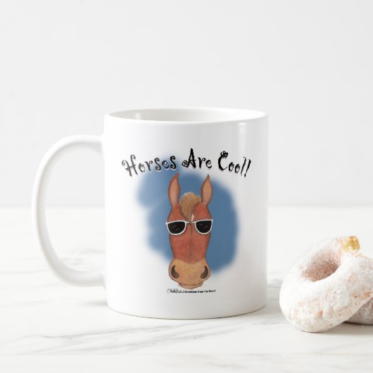 Mug Les Chevaux Sont Cool ! (Avec donut)
