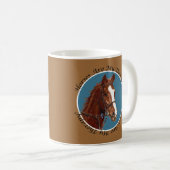 Mug Les chevaux sont ma thérapie (Devant droit)