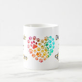 Mug Les Cheveux De Chien, C'Est Mes Paws Coeurs De Par (Centre)