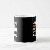 Mug Les chèvres qui s'évanouissent sont mon animal spi (Centre)