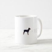 Mug Les Chiens De Pinscher Allemands Sont Plus Grands (Devant droit)
