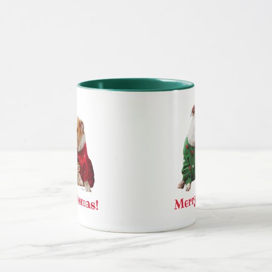 Mug Les chiens errants de Noël (Centre)