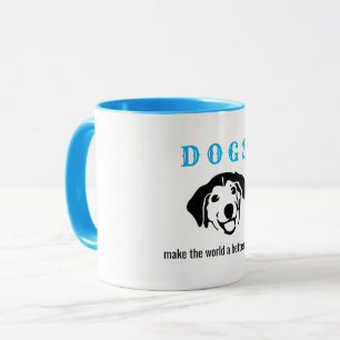 Mug Les chiens personnalisables font du monde un endro