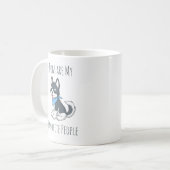 Mug Les chiens sont mes personnes préférées Husky chio (Devant gauche)