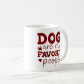 Mug Les chiens sont mon peuple préféré Les chiens Mama (Devant droit)