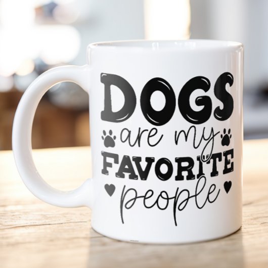 Mug Les chiens sont mon peuple préféré Les chiens Mama