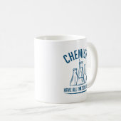 Mug Les Chimistes Ont Toutes Les Solutions (Devant droit)
