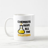 Mug Les chimistes ont toutes les solutions (Gauche)