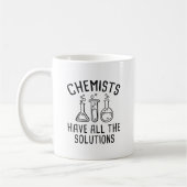 Mug Les Chimistes Ont Toutes Les Solutions (Gauche)