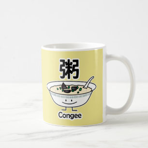 Mug Les Chinois de bol de gruau de gruau de riz de
