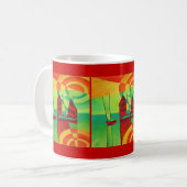 Mug Les Chinois Jonchent Sur Les Eaux Mortes L'Art Cub (Devant gauche)