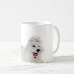 Mug Les chiots aiment le chien maltais mignon