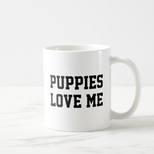 Mug Les chiots m'aiment (Droite)