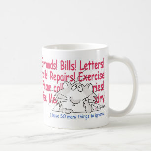 MUG LES CHOSES À IGNORER