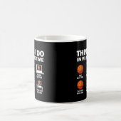 Mug Les Choses Que Je Fais Dans Mon Basketball De Temp (Centre)