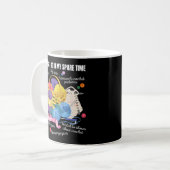 Mug Les Choses Que Je Fais Dans Mon Crochet De Temps D (Devant gauche)