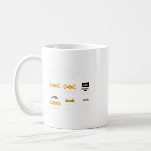 Mug Les Choses Que Je Fais Dans Mon Pilote De Drone De (Gauche)